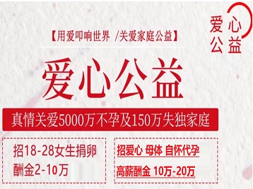 珠海捐卵助孕生子 爱心志愿者招募